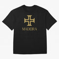 Madeira gold b Oversized T-Shirt Follow the Final Road of Global Football Passion for FIFA World Cup 2026 Group Stage, Connected to CR7 and Messi, England, Football History, Final Match Energy, Crowd Noise and Once in a Lifetime Moments; Made for