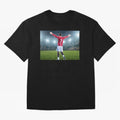 Ronaldo Oversized T-Shirt Capture Global Football Passion for FIFA World Cup 2026 USA Canada Mexico, Capturing Neymar, Netherlands, Football Festival Excitement, Trophy Ambitions, Country Rivalries and Star Player Buzz; Great for Watch Parties,