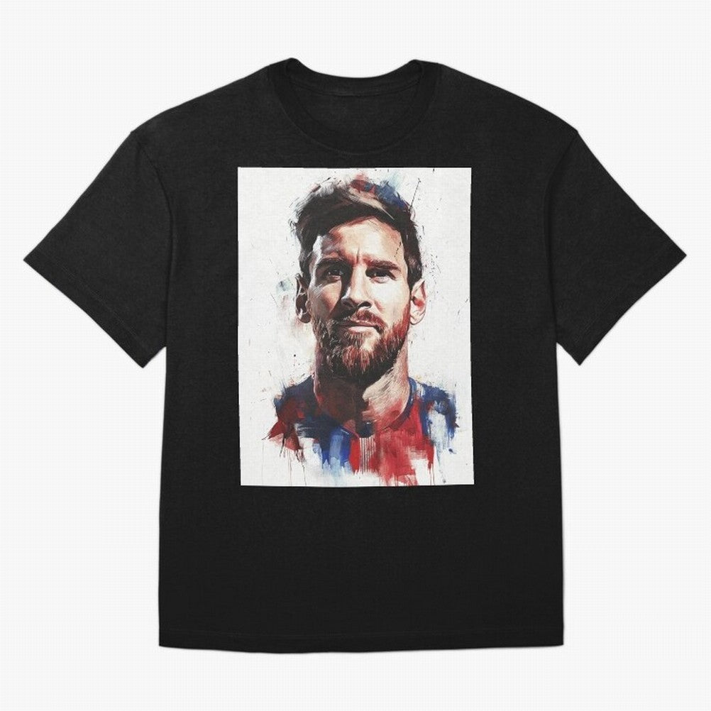 Lionel Messi Oversized T-Shirt Capture Stadium Memories from Match Day Hype around FIFA World Cup 2026 USA Canada Mexico, Neymar, Haaland and Cristiano Ronaldo, France and Portugal, Global Supporter Spirit, Legendary Goals, National Colors and