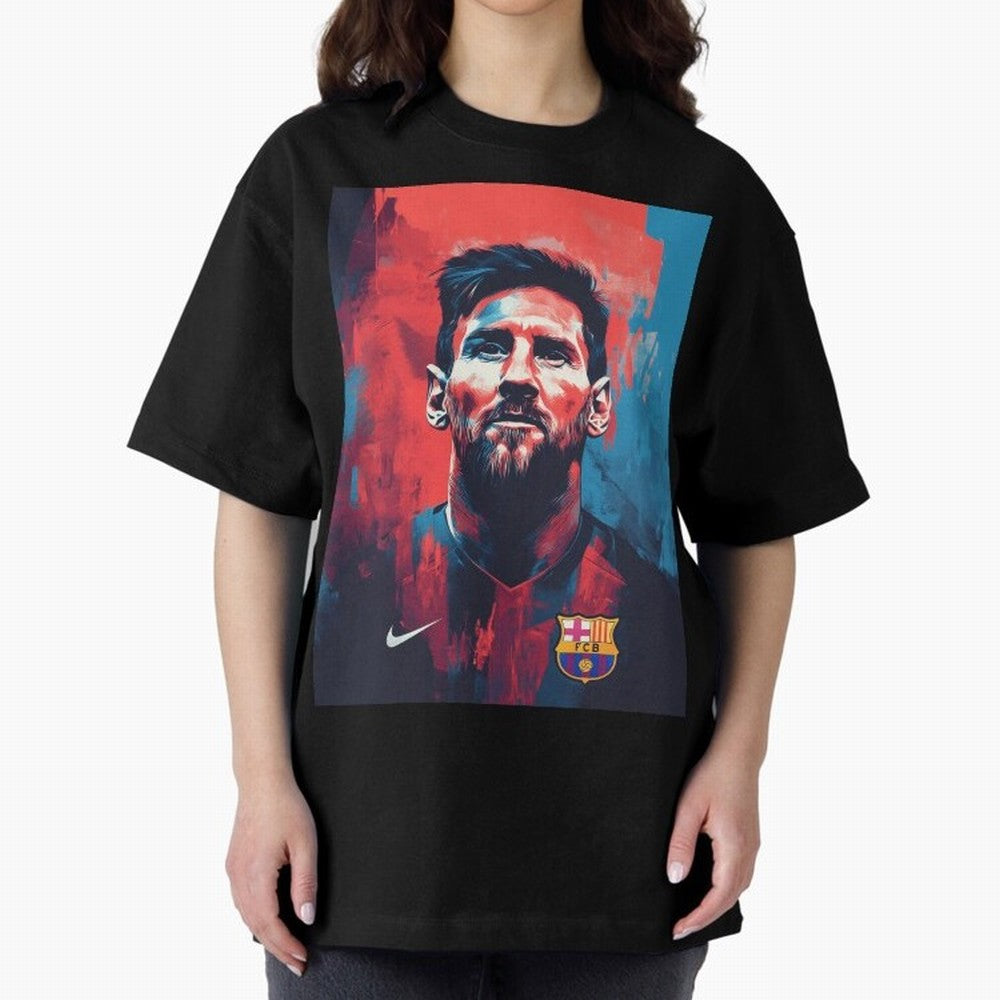 Lionel Messi Oversized T-Shirt Celebrate Supporters United by Global Football Passion for FIFA World Cup 2026, Connected to Messi, CR7 and Mbappe, Portugal, Spain and Germany, Fan Favorite Moments, National Team Passion, Big Match Drama and Soccer
