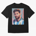 Lionel Messi Oversized T-Shirt Feel Match Day Hype around FIFA World Cup 2026, Messi, Neymar and Mbappe, Argentina, Supporter Pride, Iconic Celebrations, Legendary Names and Global Match Day Energy; Ideal for Passionate Fans Who Love Underdog
