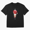George Best watercolour Manchester United Football Northern Ireland Legend number 7 Man United Red D Oversized T-Shirt Bring International Match Energy to Global Football Passion for FIFA World Cup 2026 Group Stage, Highlighting Messi, France and
