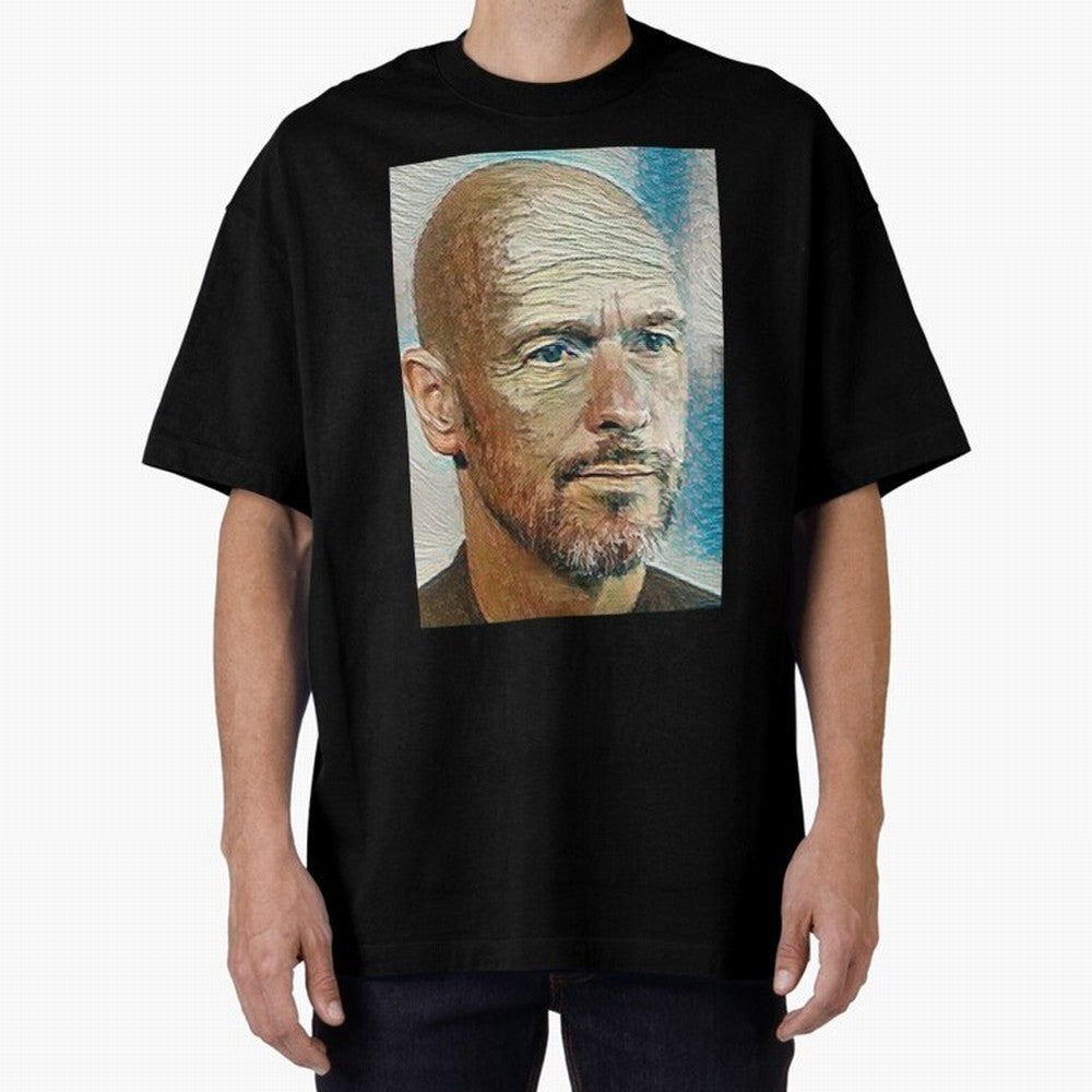 Erik Ten Hag Oversized T-Shirt Relive the FIFA World Cup 2026 USA Canada Mexico Journey through Neymar, Haaland and Cristiano Ronaldo Highlights, France and Portugal Pride, Global Supporter Spirit, Legendary Goals, National Colors and Tournament