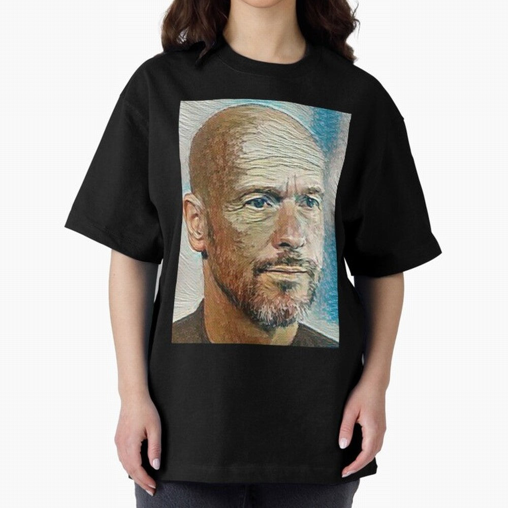 Erik Ten Hag Oversized T-Shirt Relive the FIFA World Cup 2026 USA Canada Mexico Journey through Neymar, Haaland and Cristiano Ronaldo Highlights, France and Portugal Pride, Global Supporter Spirit, Legendary Goals, National Colors and Tournament