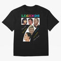 LEGENDS OF FOOTBALL Oversized T-Shirt Elevate FIFA World Cup 2026 for Fans of Haaland and Portugal, Bringing Retro Football Energy, Iconic Rivalries, Trophy Chase Drama and Stadium Atmosphere; Built for Supporters Chasing Trophy Dreams, Final Match
