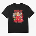 Cristiano Ronaldo Vintage Style Tee, Bootleg Tee, Bootleg T Shirt, Rap Tee Oversized T-Shirt Feel International Energy from Global Football Passion for FIFA World Cup 2026, Connected to Haaland and Mbappe, Spain, Supporter Pride, Iconic
