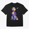 Ronaldinho Wpap Pop Art Oversized T-Shirt Bring a Vintage Feel to Global Football Passion for FIFA World Cup 2026 USA Canada Mexico, Made for Messi, Neymar and Mbappe, Brazil, Portugal and Argentina, Worldwide Fan Energy, Dramatic Goals, Stadium