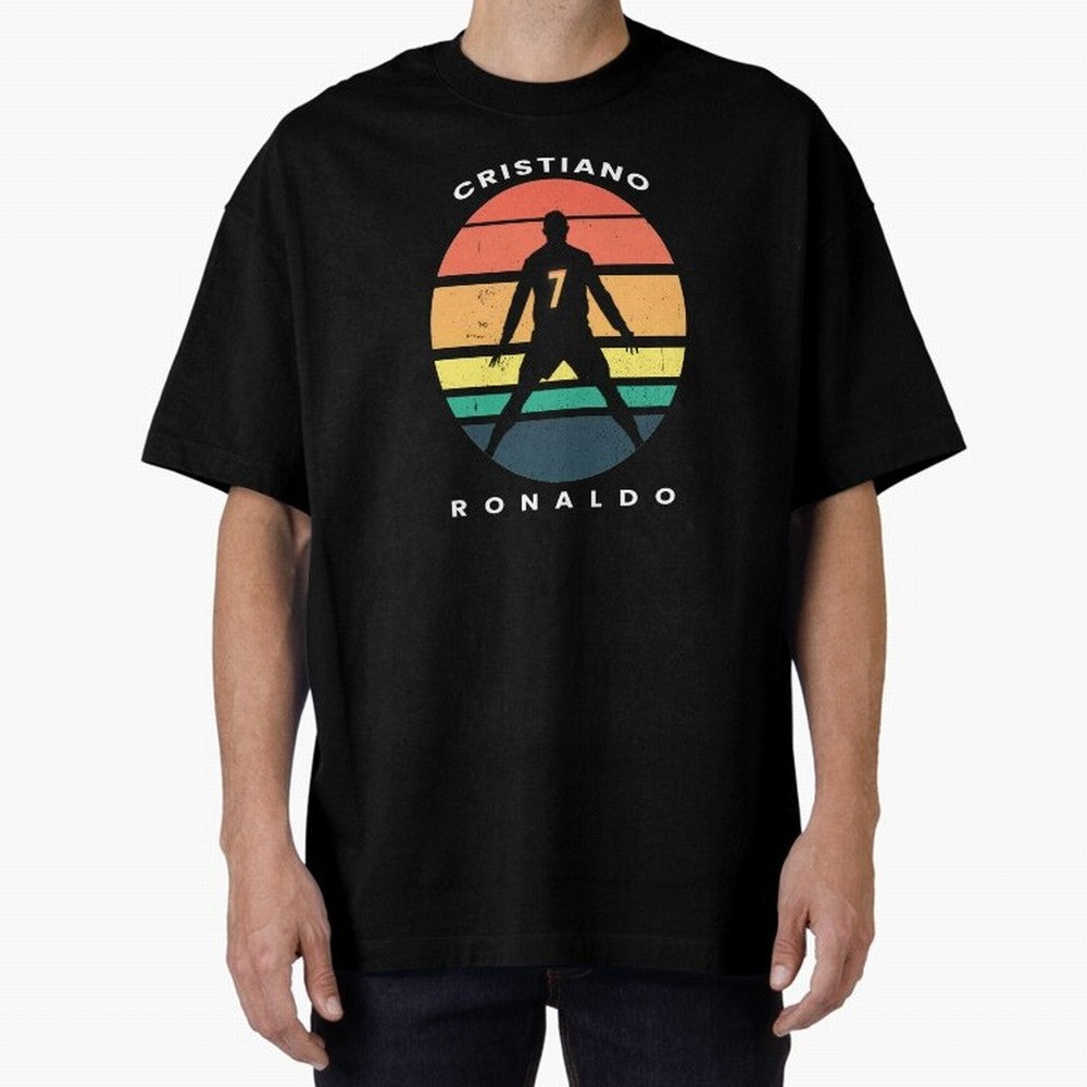 CRISTIANO RONALDO RETRO VINTAGE T-SHIRT Oversized T-Shirt Create FIFA World Cup 2026 Group Stage Filled with Neymar, Haaland and Cristiano Ronaldo, Argentina Energy, Soccer Culture, Superstar Moments, National Team Dreams and Competitive Fire;