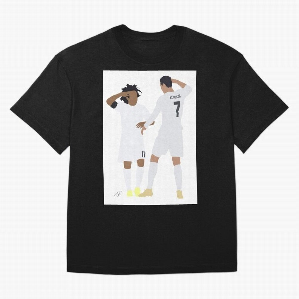 Ronaldo & Marcelo Oversized T-Shirt Bring Supporter Culture to FIFA World Cup 2026 Spirit, Celebrating Germany, Cristiano Ronaldo, Global Supporter Spirit, Legendary Goals, National Colors and Tournament Celebration; Made for Collectors Who Enjoy
