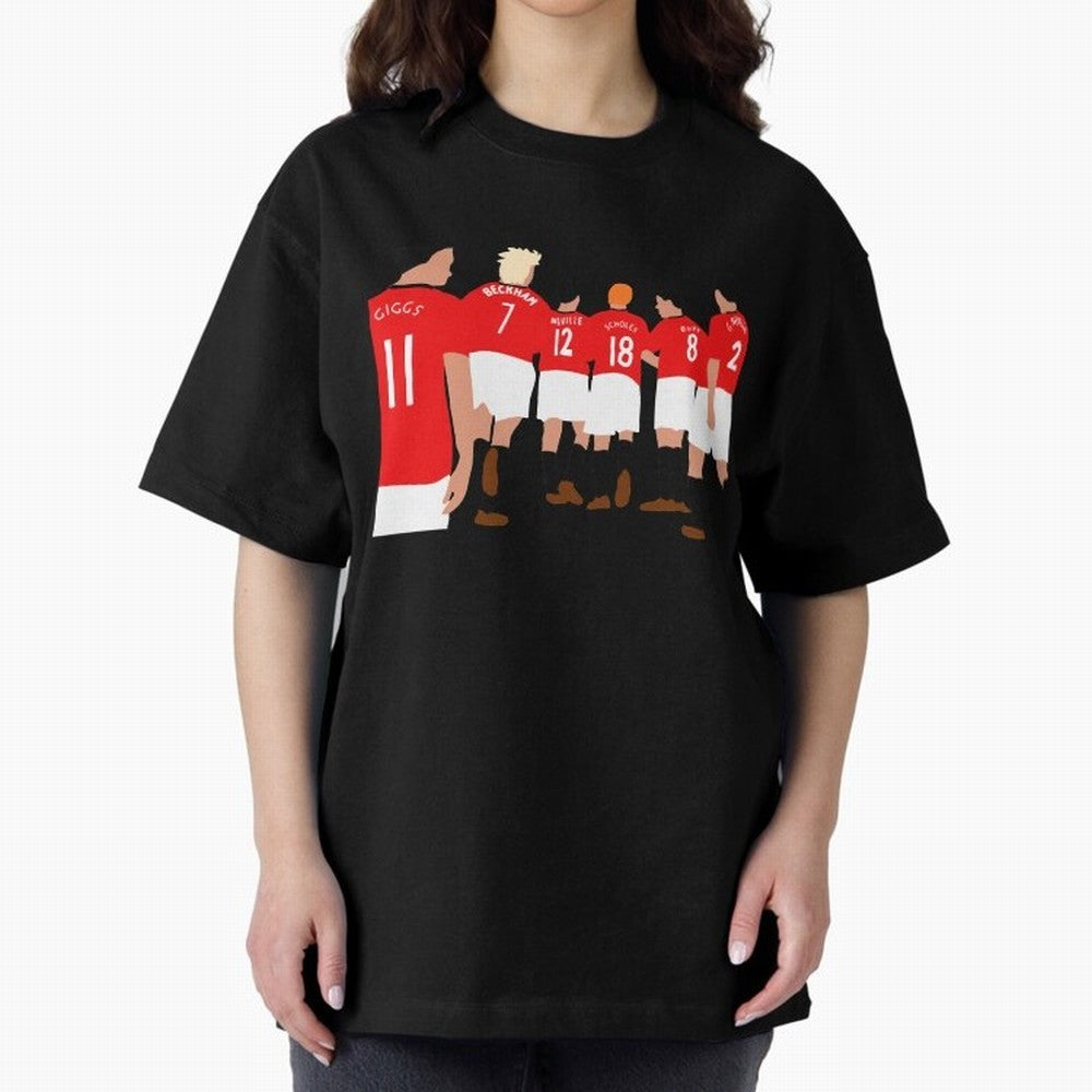 Class of 92 - Manchester United Legends Oversized T-Shirt Refresh FIFA World Cup 2026 USA Canada Mexico Filled with Neymar, Spain and Netherlands Energy, Stadium Chants, National Pride, Trophy Dreams and Unforgettable Football Memories; Perfect for
