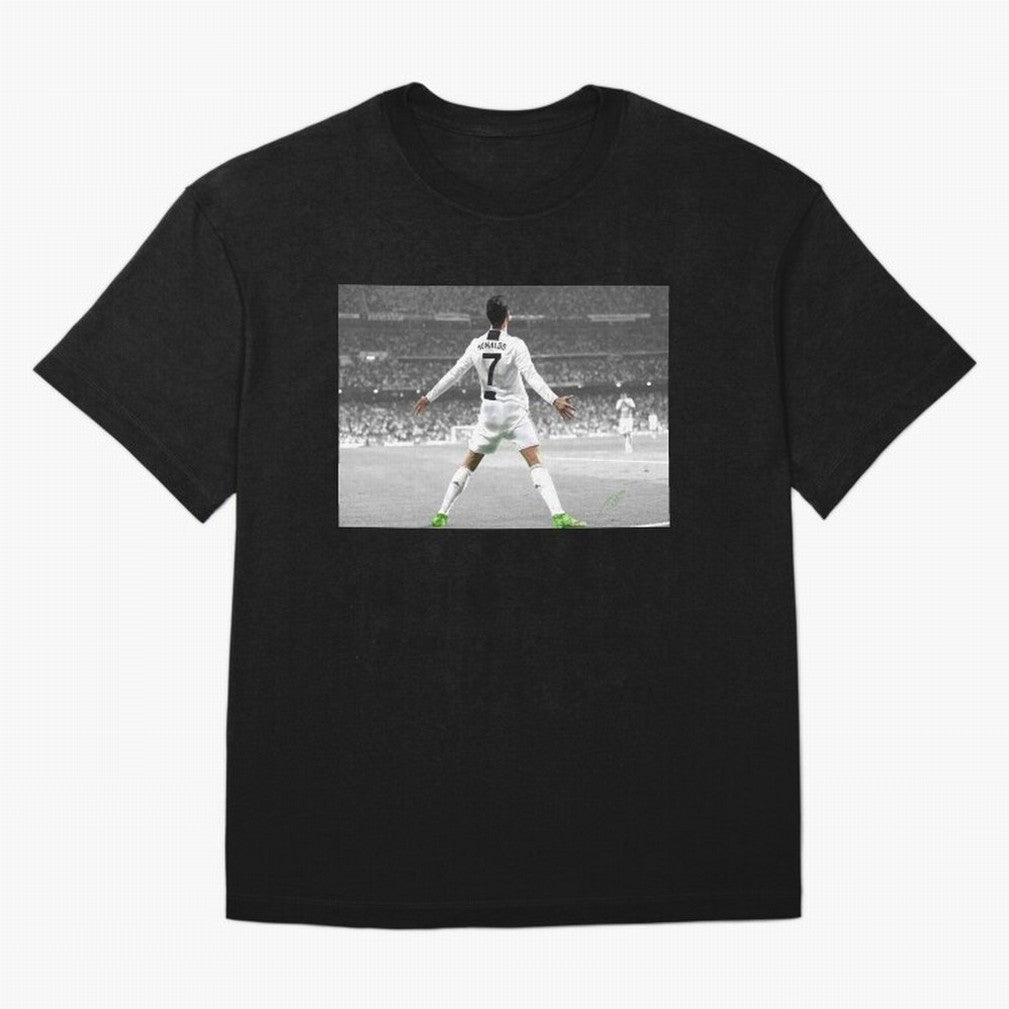 Cristiano Ronaldo Oversized T-Shirt Turn Every Weekend Toward Match Day Hype around FIFA World Cup 2026, CR7 and Messi, Spain, Supporter Pride, Iconic Celebrations, Legendary Names and Global Match Day Energy; Created for Match Day Parties, Soccer