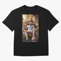 Lionel Messi Oversized T-Shirt Stand Proud for Match Day Hype around FIFA World Cup 2026, Neymar, Haaland and Cristiano Ronaldo, France, Football History, Final Match Energy, Crowd Noise and Once in a Lifetime Moments; Great for Watch Parties,