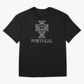 Portugal Grey 2 Oversized T-Shirt Celebrate the Road through FIFA World Cup 2026 Group Stage for Fans of Mbappe and Neymar and Spain, Bringing Football Passion, Legendary Performances, Festival Vibes and Supporter Community; Perfect for People Who
