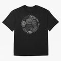 Soccer ball Oversized T-Shirt Celebrate Classic Football Spirit in FIFA World Cup 2026 Centered on Messi, Neymar and Mbappe, Argentina, France and Brazil Energy, Sports Nostalgia, International Competition, Famous Players and Unforgettable