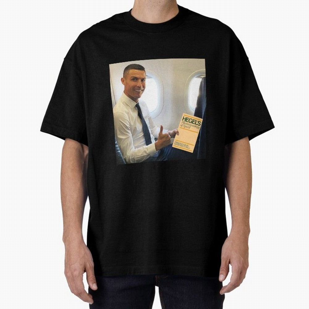 Ronaldo Hegel Oversized T-Shirt Stand with FIFA World Cup 2026 USA Canada Mexico Centered on CR7, France Energy, Tournament Hype, Historic Matchups, Family Viewing Parties and Global Sports Pride; Perfect for Fans, Collectors, Family Gatherings,