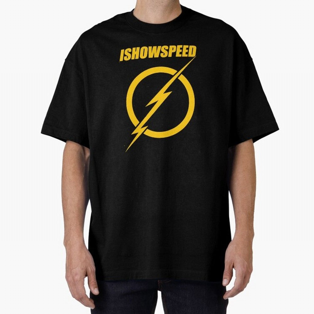 ISHOWSPEED MERCH LOGO Oversized T-Shirt Celebrate Soccer Greatness during FIFA World Cup 2026 Group Stage Spirit, with Spain, Messi, Tournament Hype, Historic Matchups, Family Viewing Parties and Global Sports Pride; Made for Die Hard Supporters,