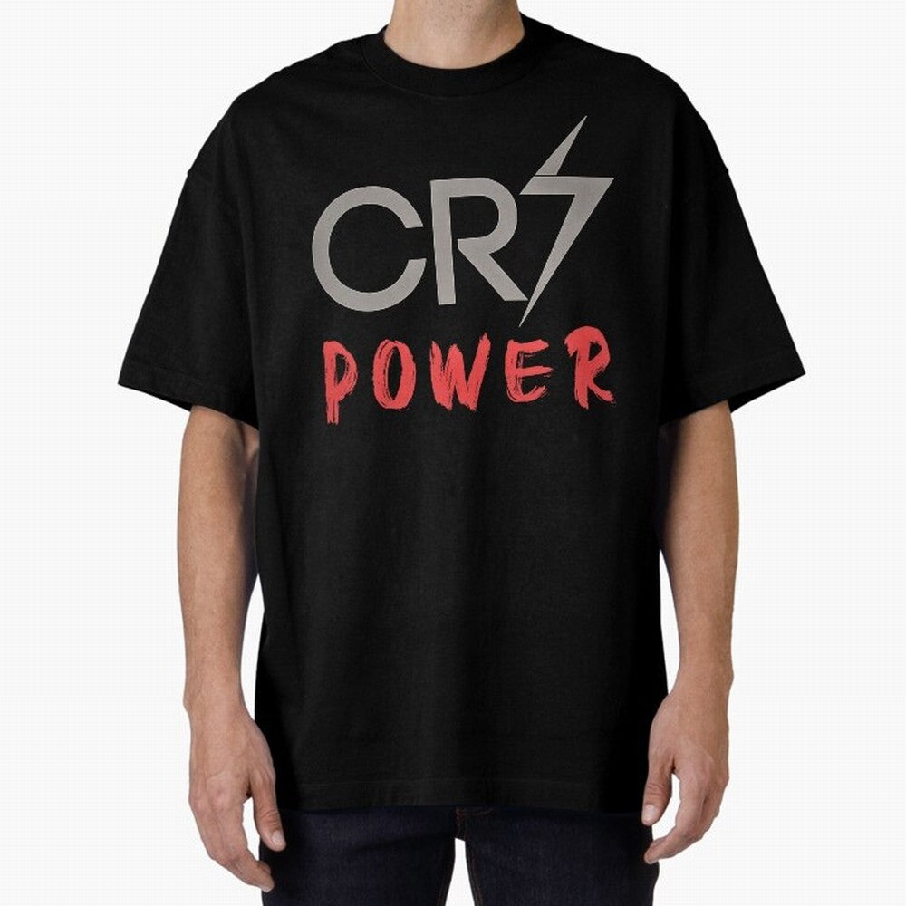 CR7 Power 2 Oversized T-Shirt Bring Champion Energy into Global Football Passion for FIFA World Cup 2026, Connected to Haaland and Mbappe, Netherlands, Stadium Chants, National Pride, Trophy Dreams and Unforgettable Football Memories; Made for