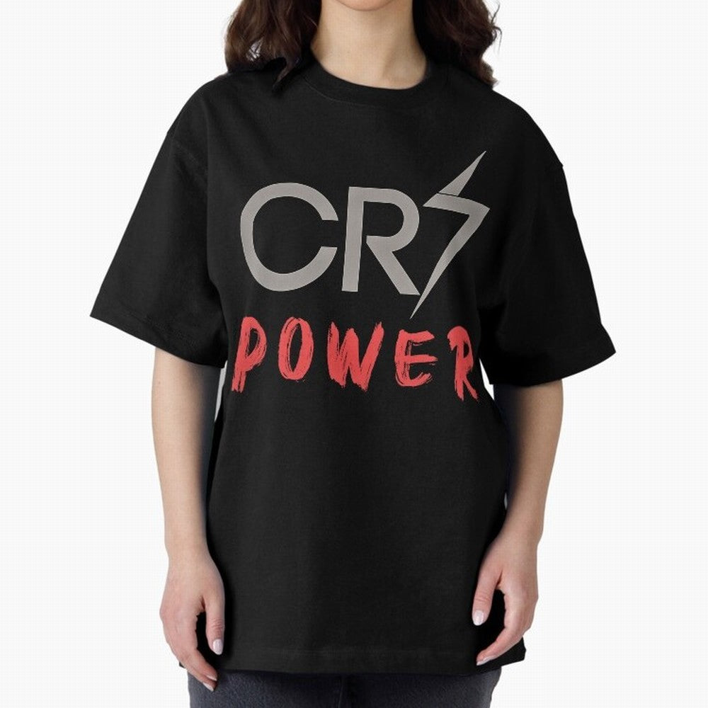 CR7 Power 2 Oversized T-Shirt Bring Champion Energy into Global Football Passion for FIFA World Cup 2026, Connected to Haaland and Mbappe, Netherlands, Stadium Chants, National Pride, Trophy Dreams and Unforgettable Football Memories; Made for