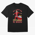 All I Want for CR7istmas is SIUUU - Cristiano Ronaldo Manchester United MUFC Christmas Jumper Oversized T-Shirt Celebrate Fan Favorites in Global Football Passion for FIFA World Cup 2026, Celebrating Mbappe, England, France and Netherlands, Goal