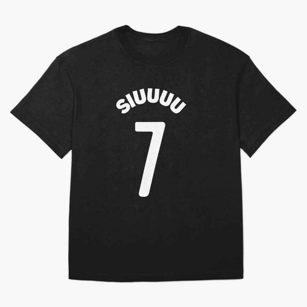 SIUUU Oversized T-Shirt Join Supporters Worldwide for FIFA World Cup 2026 Spirit, Driven by Spain and Netherlands, Neymar, Haaland and Cristiano Ronaldo, Global Supporter Spirit, Legendary Goals, National Colors and Tournament Celebration; Great