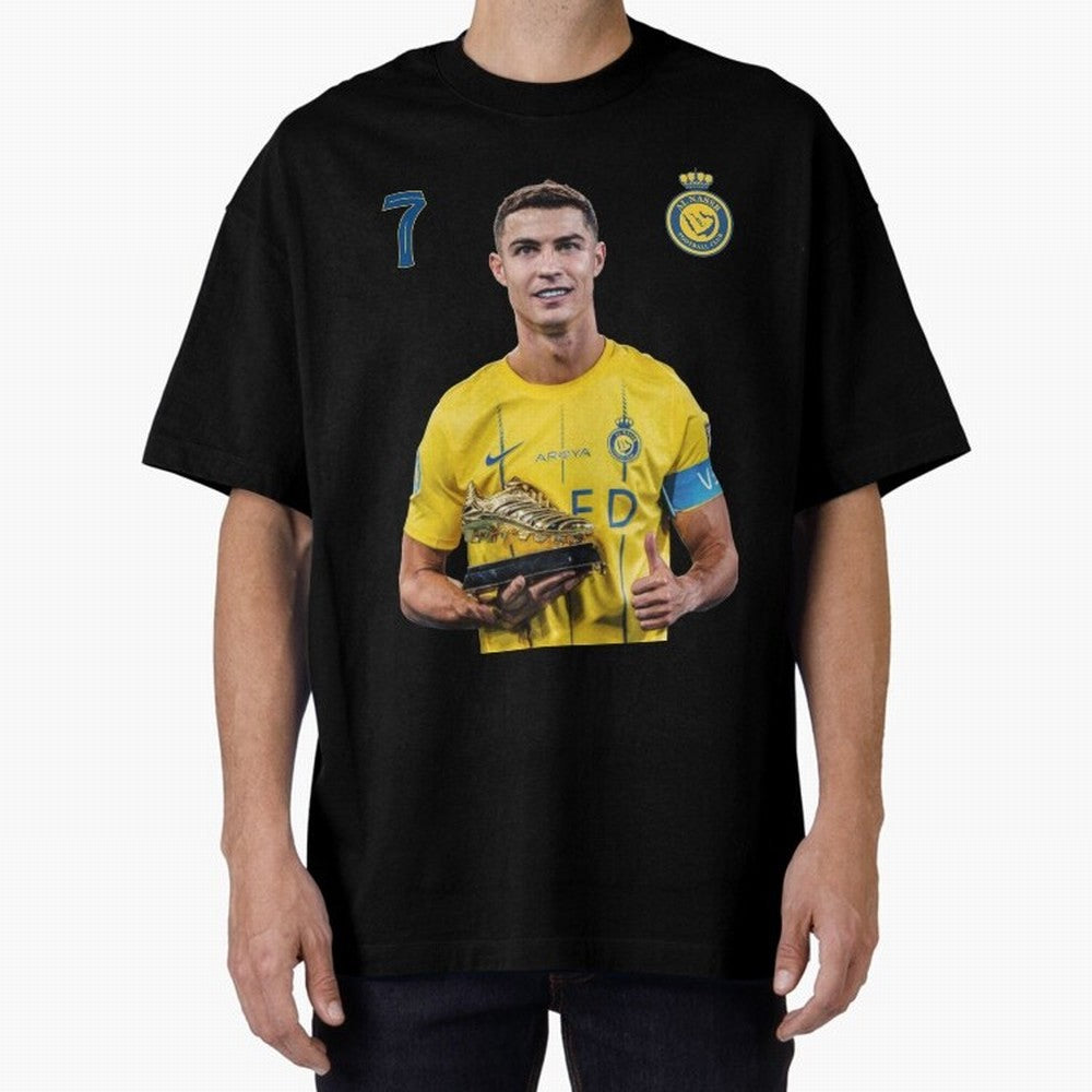 Cr7 cristiano ronaldo red black yellow blue milano real madid ronaldo cr ronaldo cristiano Portugal 7 9 united alnassr al nassr nassr al nassar hilal Oversized T-Shirt Experience the FIFA World Cup 2026 USA Canada Mexico Journey through CR7