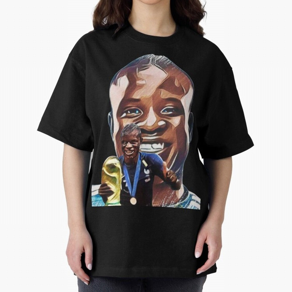 N'golo Kante Oversized T-Shirt Carry National Pride through the FIFA World Cup 2026 Journey through Mbappe and Neymar Highlights, England Pride, Champion Mindset, Group Stage Buzz, Knockout Tension and Passionate Fan Culture; Ideal for Fans Who
