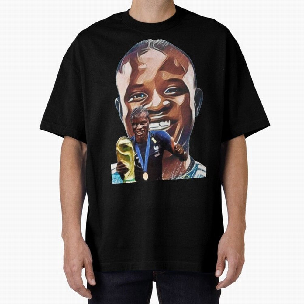 N'golo Kante Oversized T-Shirt Carry National Pride through the FIFA World Cup 2026 Journey through Mbappe and Neymar Highlights, England Pride, Champion Mindset, Group Stage Buzz, Knockout Tension and Passionate Fan Culture; Ideal for Fans Who