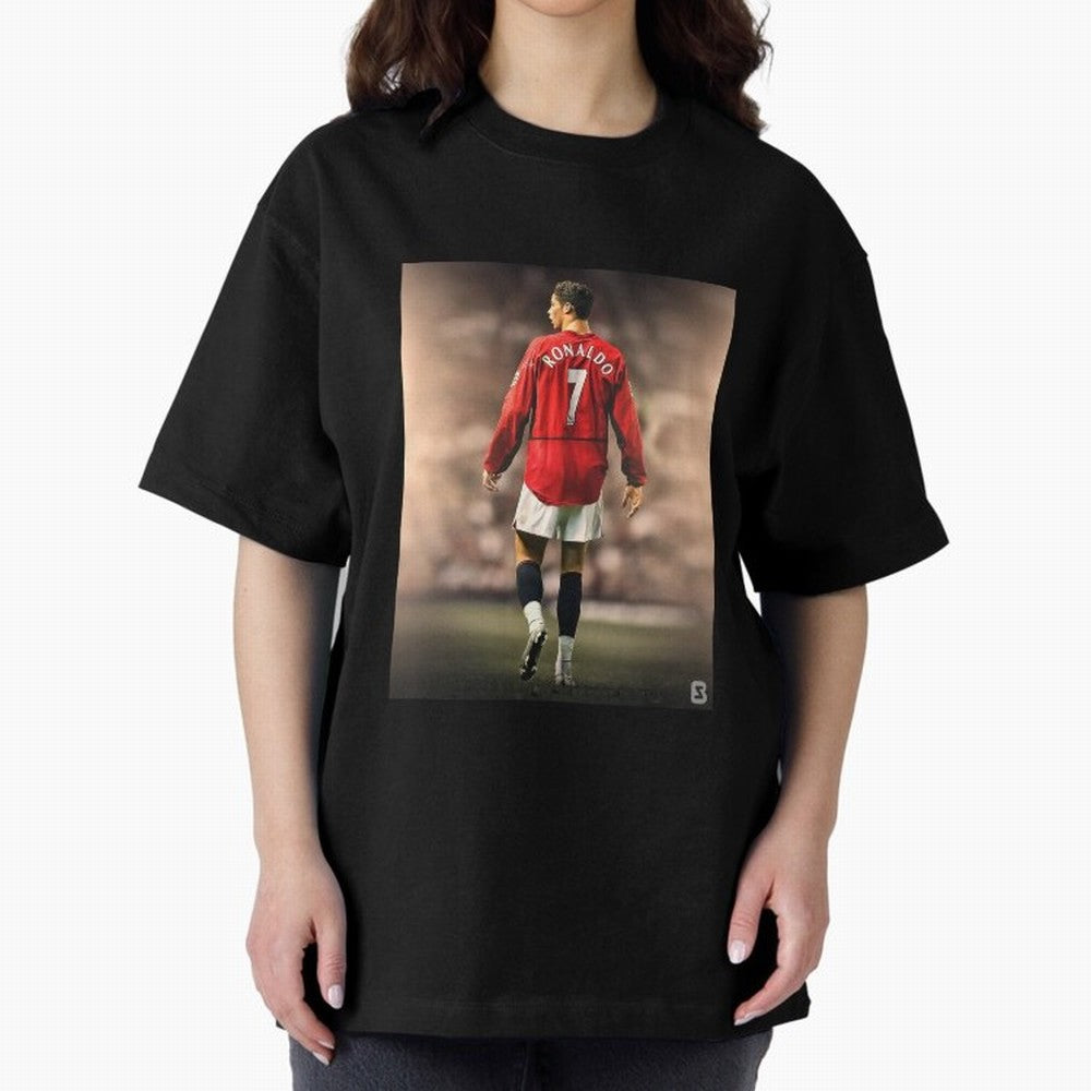 ronaldo Oversized T-Shirt Fuel Your Fan Pride for FIFA World Cup 2026 USA Canada Mexico Spirit, Highlighting Portugal, Spain and Germany, Messi, Neymar and Mbappe, Global Supporter Spirit, Legendary Goals, National Colors and Tournament