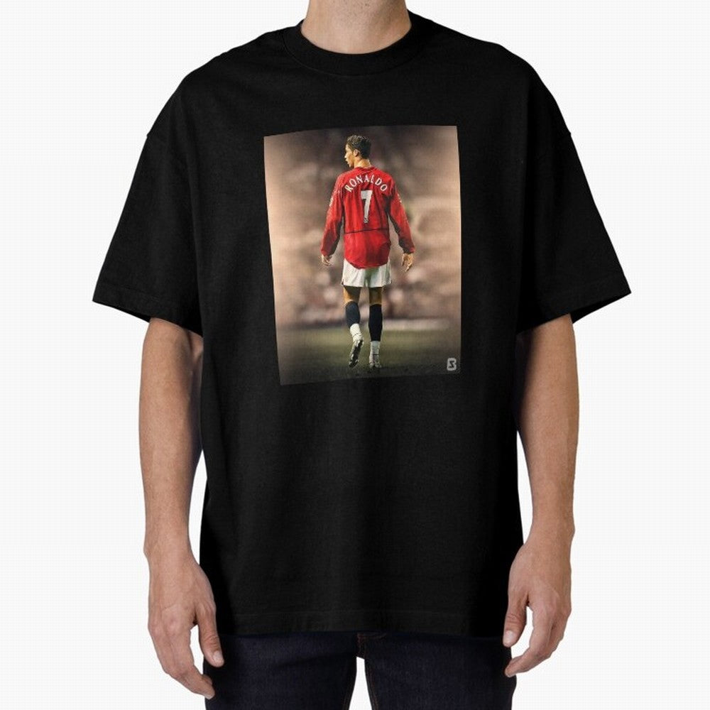 ronaldo Oversized T-Shirt Fuel Your Fan Pride for FIFA World Cup 2026 USA Canada Mexico Spirit, Highlighting Portugal, Spain and Germany, Messi, Neymar and Mbappe, Global Supporter Spirit, Legendary Goals, National Colors and Tournament