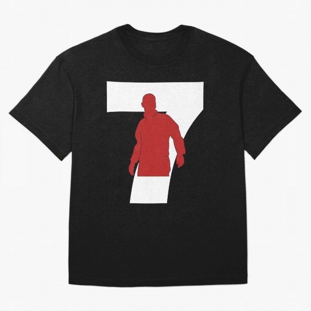 Eric Cantona Manchester United 7 Oversized T-Shirt Cheer for Global Football Passion for FIFA World Cup 2026 USA Canada Mexico, Centered on Messi, Neymar and Mbappe, Brazil, Portugal and Argentina, Retro Football Energy, Iconic Rivalries, Trophy