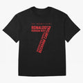 The Magnificent Seven - Man Utd Oversized T-Shirt Turn Up for Match Day Hype around FIFA World Cup 2026 USA Canada Mexico, Neymar, Haaland and Cristiano Ronaldo, Argentina and Brazil, Championship Spirit, Famous Goals, Roaring Crowds and