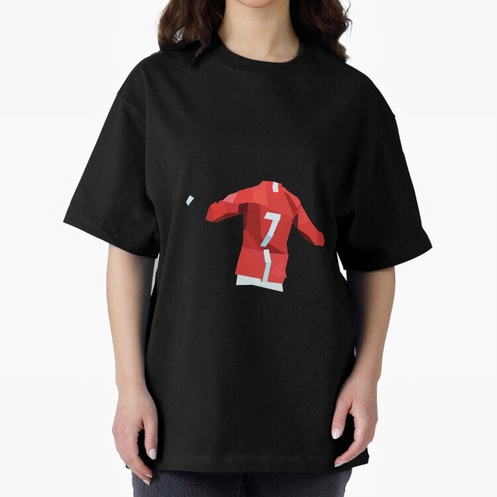 Viva Ronaldo Oversized T-Shirt Refresh Match Day Hype around FIFA World Cup 2026, Cristiano Ronaldo, Brazil, Match Day Excitement, Supporter Culture, Golden Goals and Global Football Passion; Perfect for Supporters Who Want Bold Football Energy,