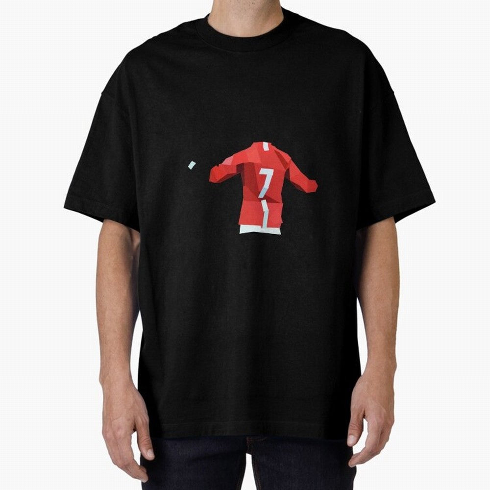 Viva Ronaldo Oversized T-Shirt Refresh Match Day Hype around FIFA World Cup 2026, Cristiano Ronaldo, Brazil, Match Day Excitement, Supporter Culture, Golden Goals and Global Football Passion; Perfect for Supporters Who Want Bold Football Energy,
