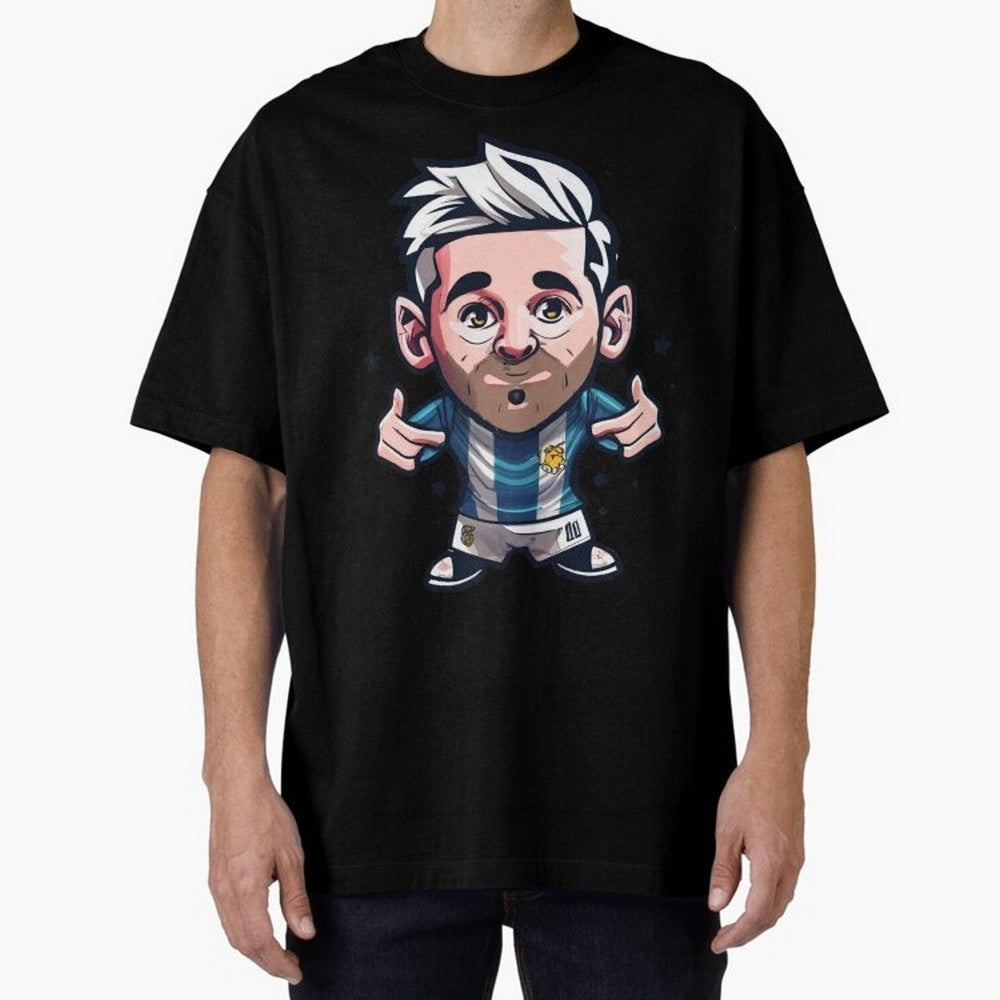 Lionel Messi Oversized T-Shirt Wear the Spirit of Global Football Passion for FIFA World Cup 2026 Group Stage, Highlighting Messi, Neymar and Mbappe, England, France and Netherlands, Fan Favorite Moments, National Team Passion, Big Match Drama and