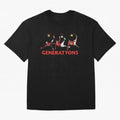 Generations of Manchester United Oversized T-Shirt Feel the Trophy Chase of Global Football Passion for FIFA World Cup 2026 USA Canada Mexico, Driven by Messi, Neymar and Mbappe, France and Portugal, Goal Celebration Energy, Supporter Heritage,
