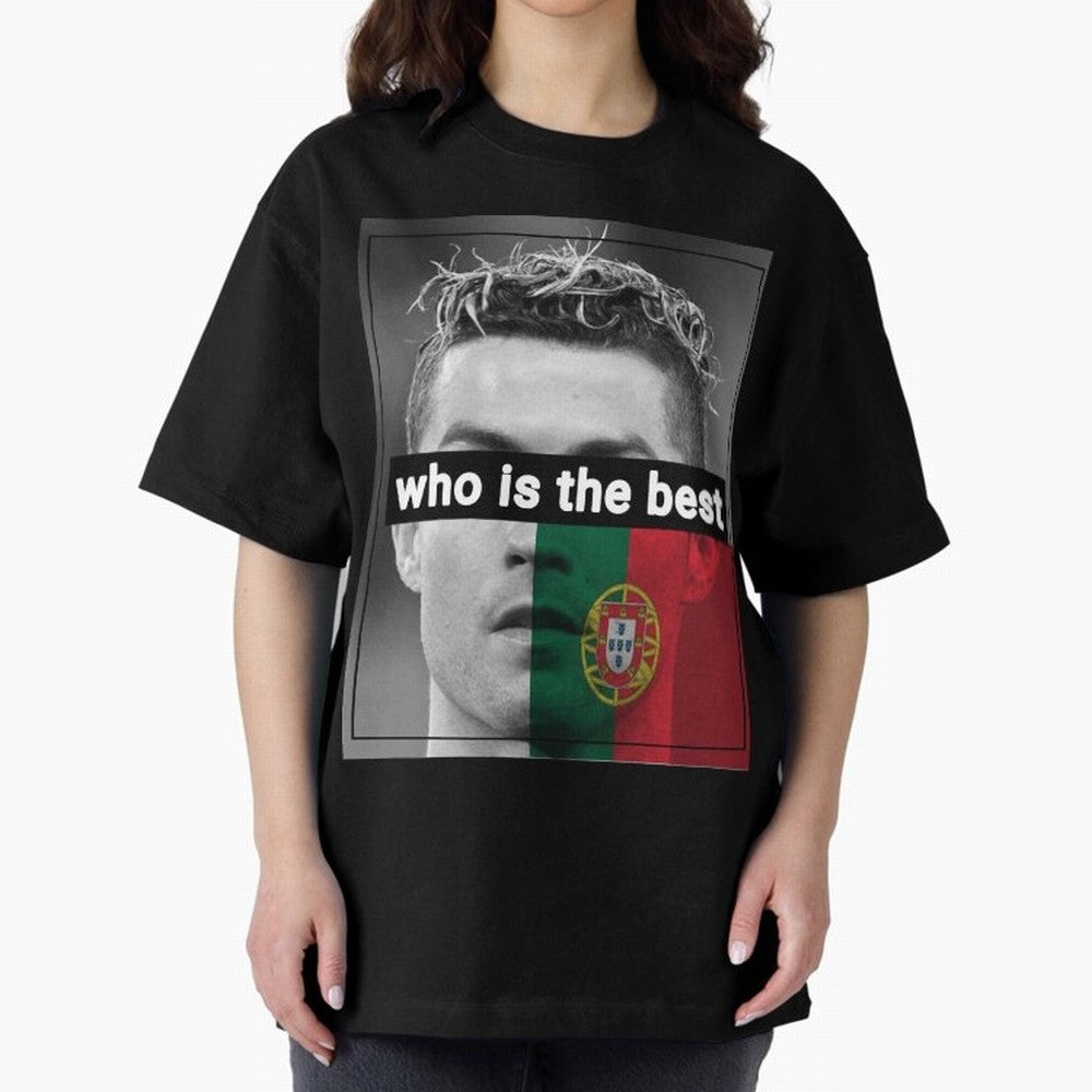 ronaldo Oversized T-Shirt Represent Fans Who Live for the FIFA World Cup 2026 Journey through Messi, CR7 and Mbappe Highlights, Argentina, France and Brazil Pride, Football Passion, Legendary Performances, Festival Vibes and Supporter Community;