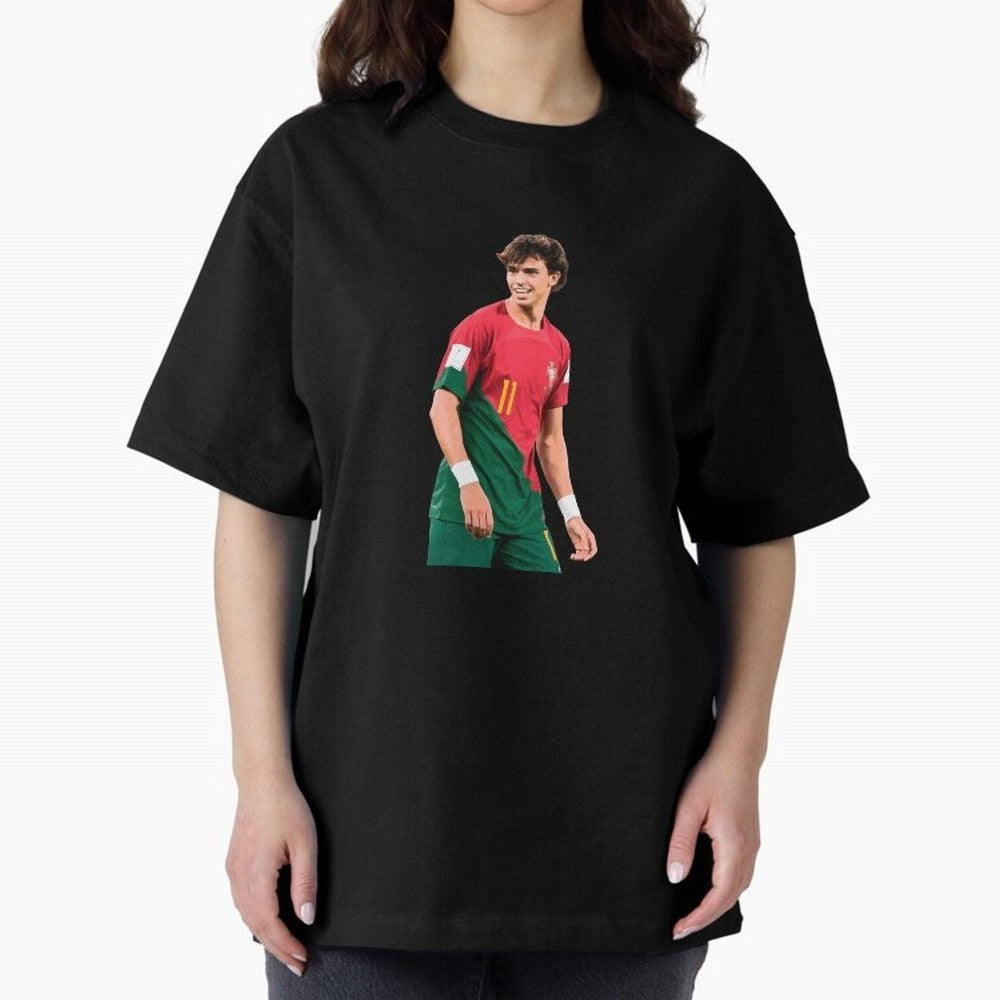 Joao Felix Oversized T-Shirt Turn Every Weekend Toward FIFA World Cup 2026 for Fans of Messi, Neymar and Mbappe and Argentina, France and Brazil, Bringing Goal Celebration Energy, Supporter Heritage, Football Icons and Worldwide Tournament Joy;