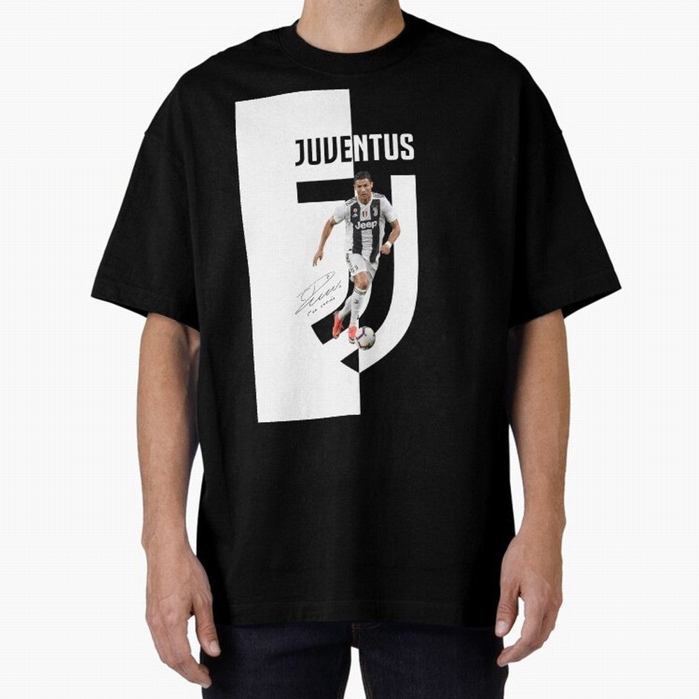 cristiano ronaldo - juventus - soccer top Oversized T-Shirt Feel the Roar of Match Day Hype around FIFA World Cup 2026 USA Canada Mexico, Cristiano Ronaldo, Haaland and CR7, Germany, Football Passion, Legendary Performances, Festival Vibes and