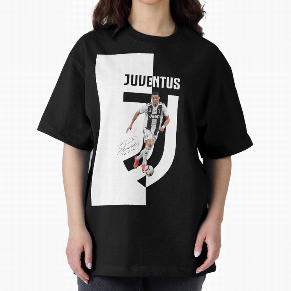 cristiano ronaldo - juventus - soccer top Oversized T-Shirt Feel the Roar of Match Day Hype around FIFA World Cup 2026 USA Canada Mexico, Cristiano Ronaldo, Haaland and CR7, Germany, Football Passion, Legendary Performances, Festival Vibes and