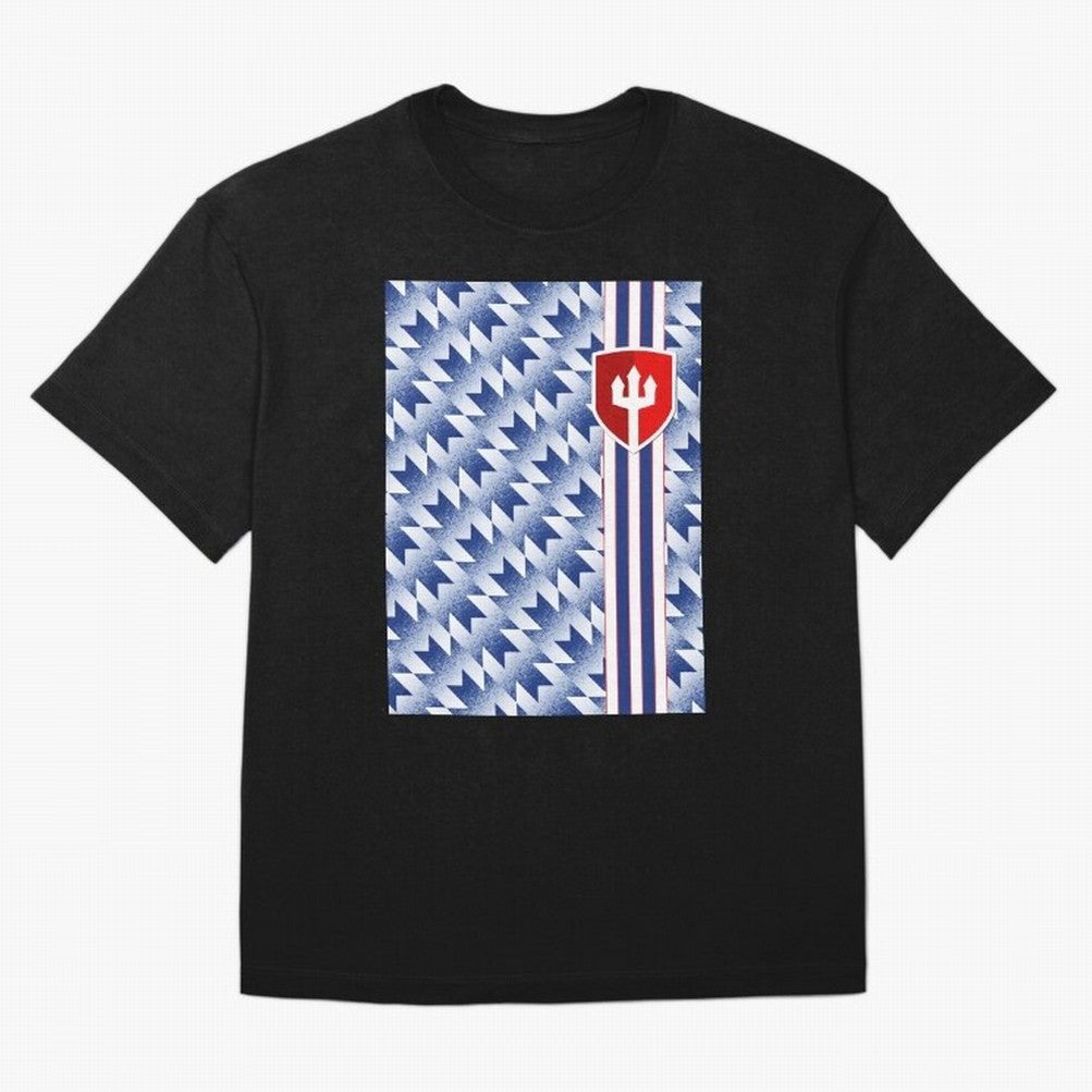 Manchester United 94 Away Jersey Pattern Oversized T-Shirt Make Game Day About FIFA World Cup 2026 Group Stage Spirit, Driven by Spain, Messi and Cristiano Ronaldo, Stadium Memories, Football Loyalty, International Chants and Championship