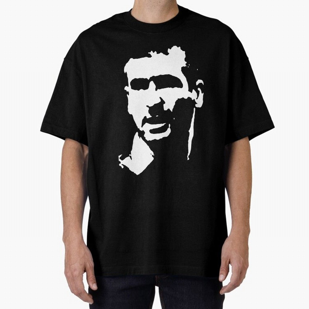 Eric Cantona Manchester Football Legend Oversized T-Shirt Capture FIFA World Cup 2026 Filled with Mbappe, Argentina Energy, Tournament Hype, Historic Matchups, Family Viewing Parties and Global Sports Pride; Perfect for People Who Love Argentina,