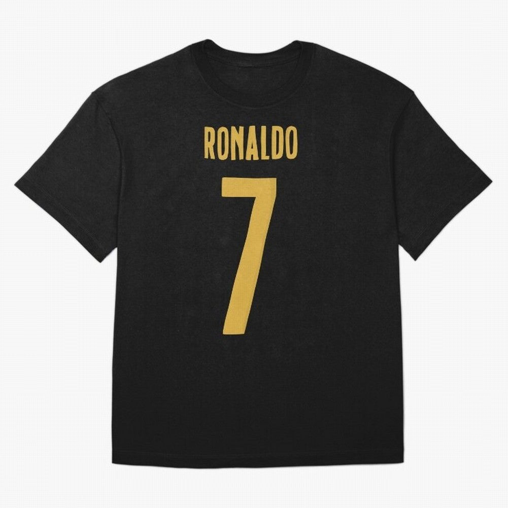 Ronaldo #7 (Portugal) Oversized T-Shirt Embrace Match Day Hype around FIFA World Cup 2026, Messi, CR7 and Mbappe, Brazil, Portugal and Argentina, Football Festival Excitement, Trophy Ambitions, Country Rivalries and Star Player Buzz; Perfect for
