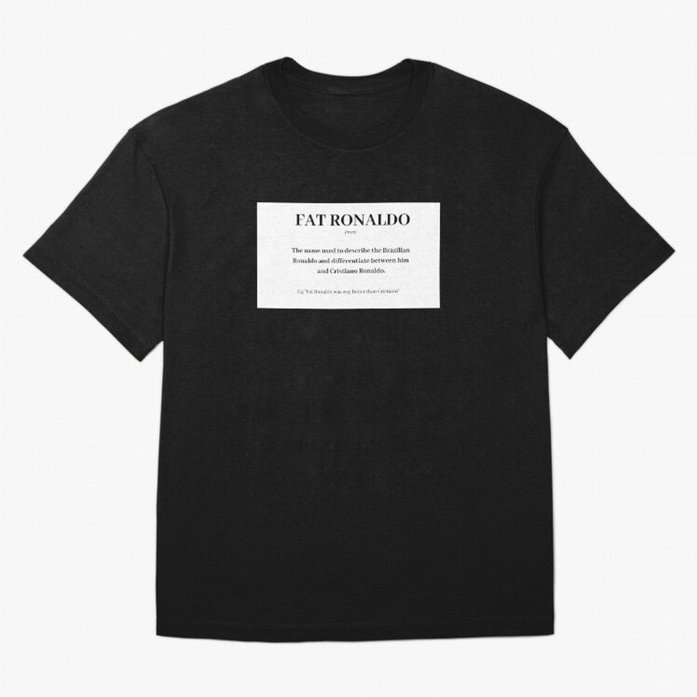 FAT RONALDO Oversized T-Shirt Show Support during FIFA World Cup 2026 for Fans of Messi and Cristiano Ronaldo and Netherlands, Bringing Vintage Soccer Flavor, Modern Football Stars, National Flags and Final Night Emotion; Great for Supporters Who