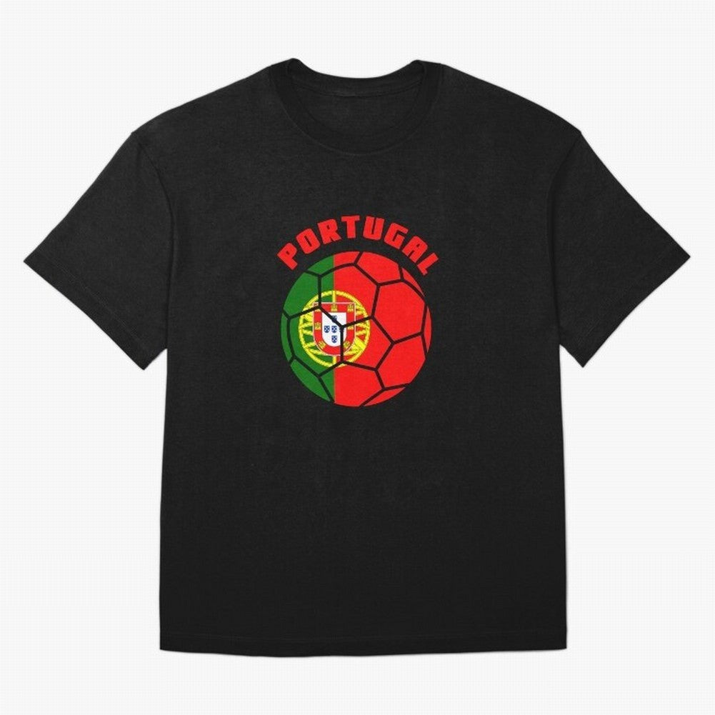 Portugal Football Soccer Ball Oversized T-Shirt Feel FIFA World Cup 2026 USA Canada Mexico Built around Neymar, Spain Energy, Sports Nostalgia, International Competition, Famous Players and Unforgettable Victories; Made for Collectors Who Enjoy