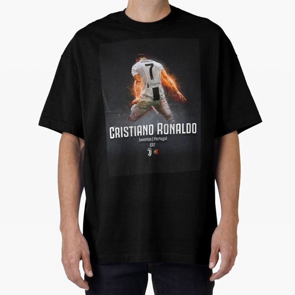 CR7 ¡ï Oversized T-Shirt Join the Countdown to FIFA World Cup 2026 USA Canada Mexico for Fans of Neymar and France and Portugal, Bringing Stadium Chants, National Pride, Trophy Dreams and Unforgettable Football Memories; Made for Die Hard