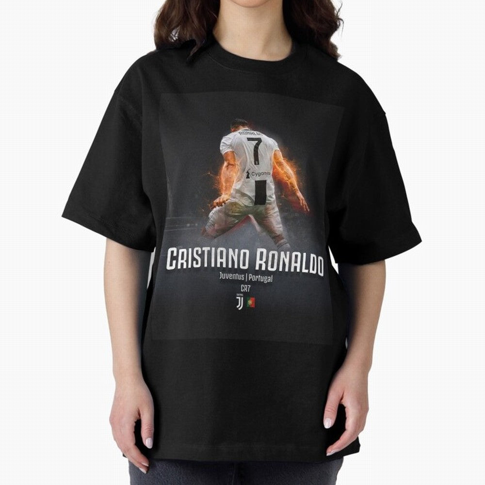CR7 ¡ï Oversized T-Shirt Join the Countdown to FIFA World Cup 2026 USA Canada Mexico for Fans of Neymar and France and Portugal, Bringing Stadium Chants, National Pride, Trophy Dreams and Unforgettable Football Memories; Made for Die Hard