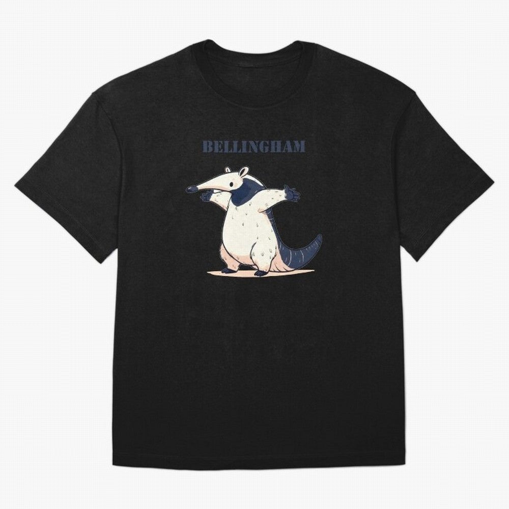 Celebration Bellingham Tamandua Oversized T-Shirt Show Match Day Excitement for Match Day Hype around FIFA World Cup 2026, Messi, Neymar and Mbappe, England, France and Netherlands, Champion Mindset, Group Stage Buzz, Knockout Tension and