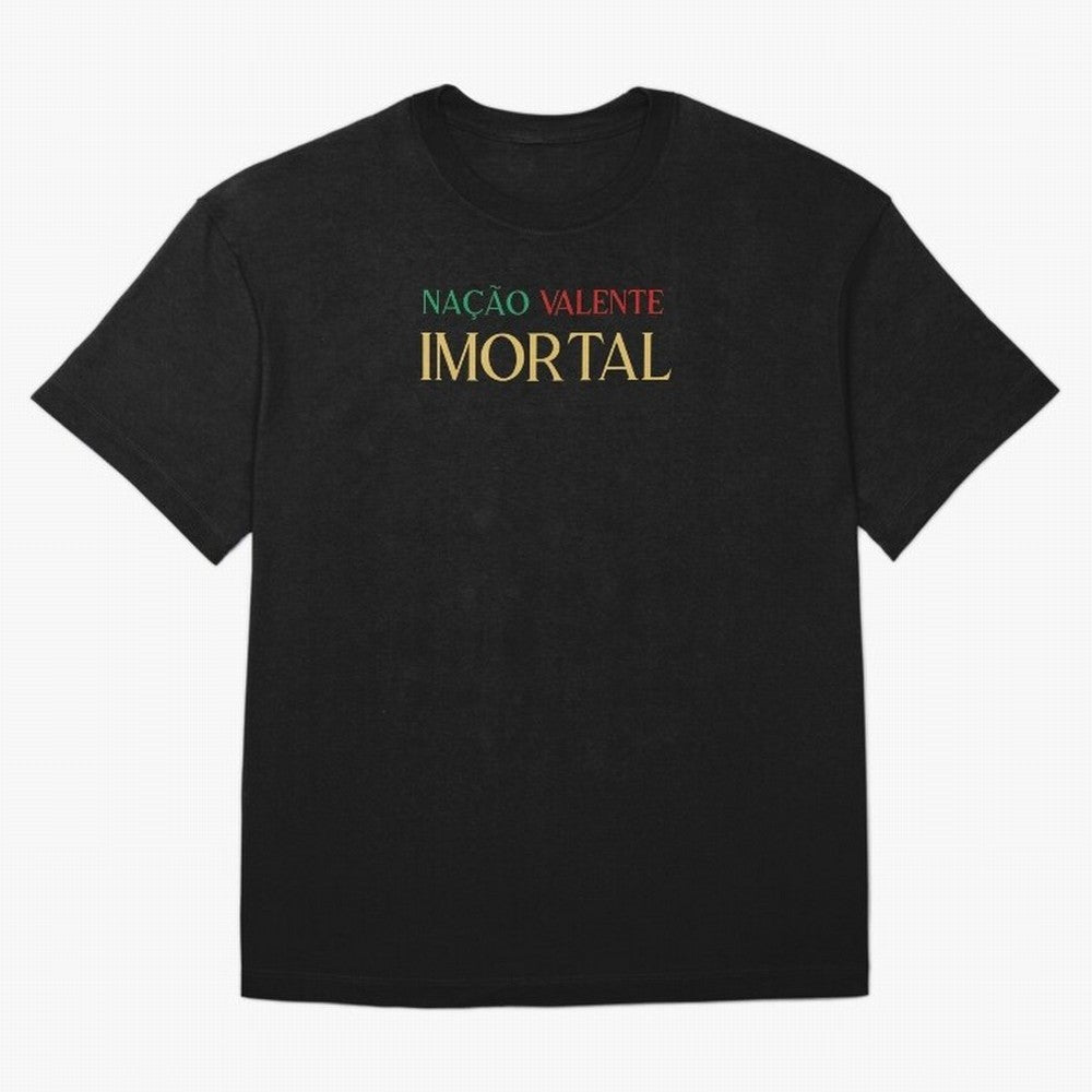 Na??o Valente Imortal Portugal Tuga Oversized T-Shirt Show Your Tournament Heart for Match Day Hype around FIFA World Cup 2026, Mbappe and Neymar, France, Soccer Culture, Superstar Moments, National Team Dreams and Competitive Fire; Ideal for