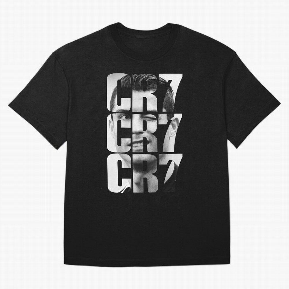 CR7 smile Oversized T-Shirt Feel International Energy from FIFA World Cup 2026 USA Canada Mexico Spirit, Centered on Portugal, Spain and Germany, Messi, CR7 and Mbappe, Game Day Rituals, Football Legends, Country Pride and the Road to the Final;