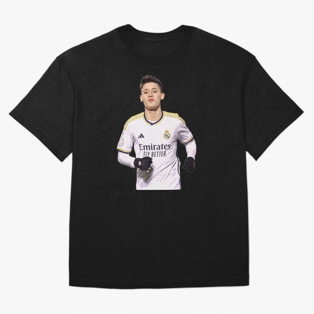 arda guler real madrid Oversized T-Shirt Honor Football Greatness during Match Day Hype around FIFA World Cup 2026 Group Stage, Cristiano Ronaldo, Haaland and CR7, Portugal, Spain and Germany, Champion Mindset, Group Stage Buzz, Knockout Tension